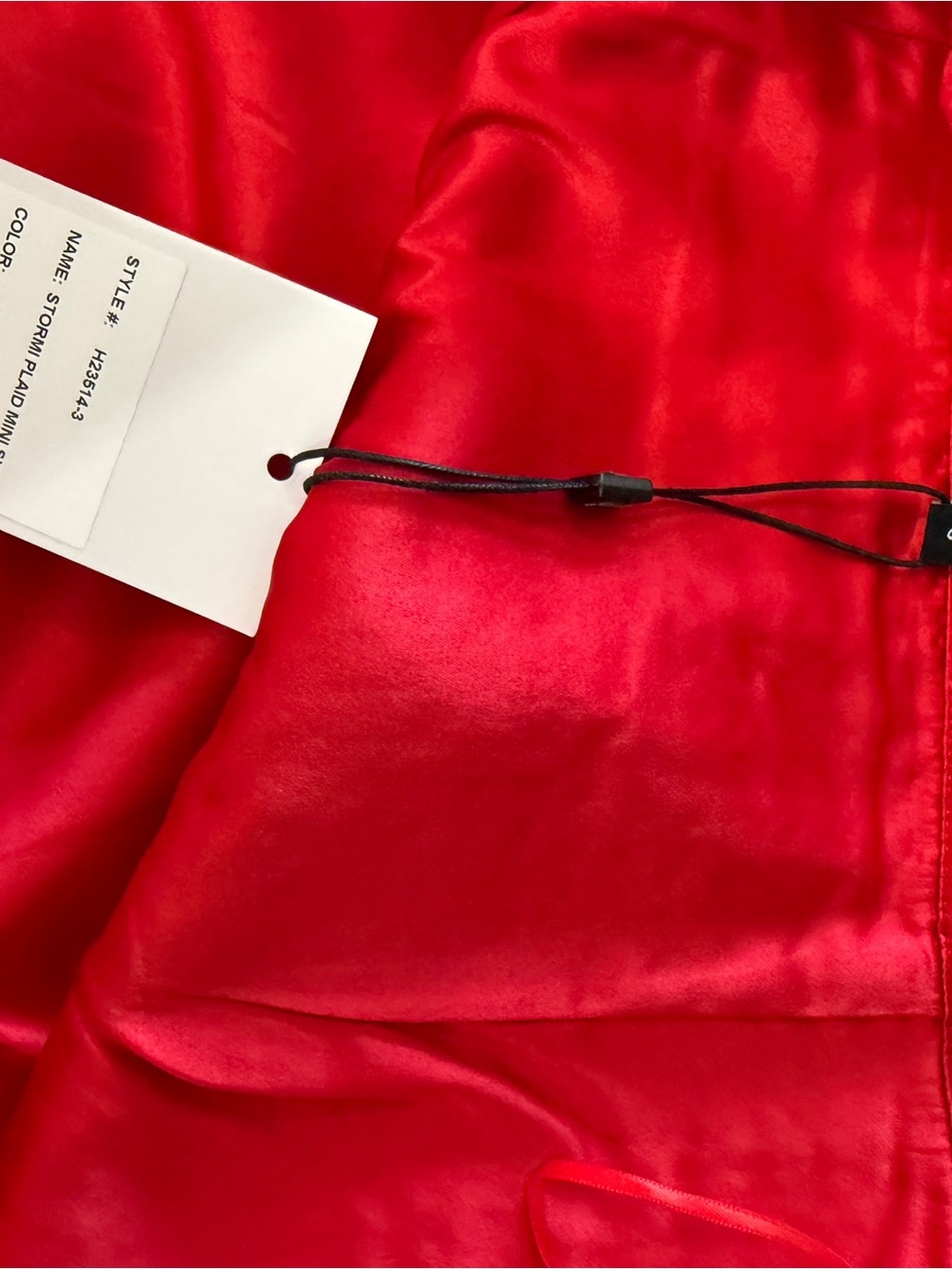Generation Love Red Tweed Satin-Lined Jacket and skirt - Picture 6 of 7